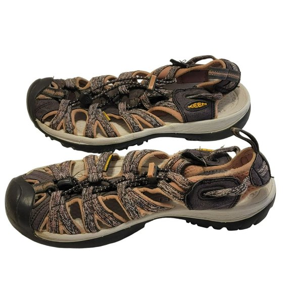 Keen Women's Whisper Sandal Size 9, Gray & Pink, Closed Toe, River/Hiking Sandal - Picture 3 of 7
